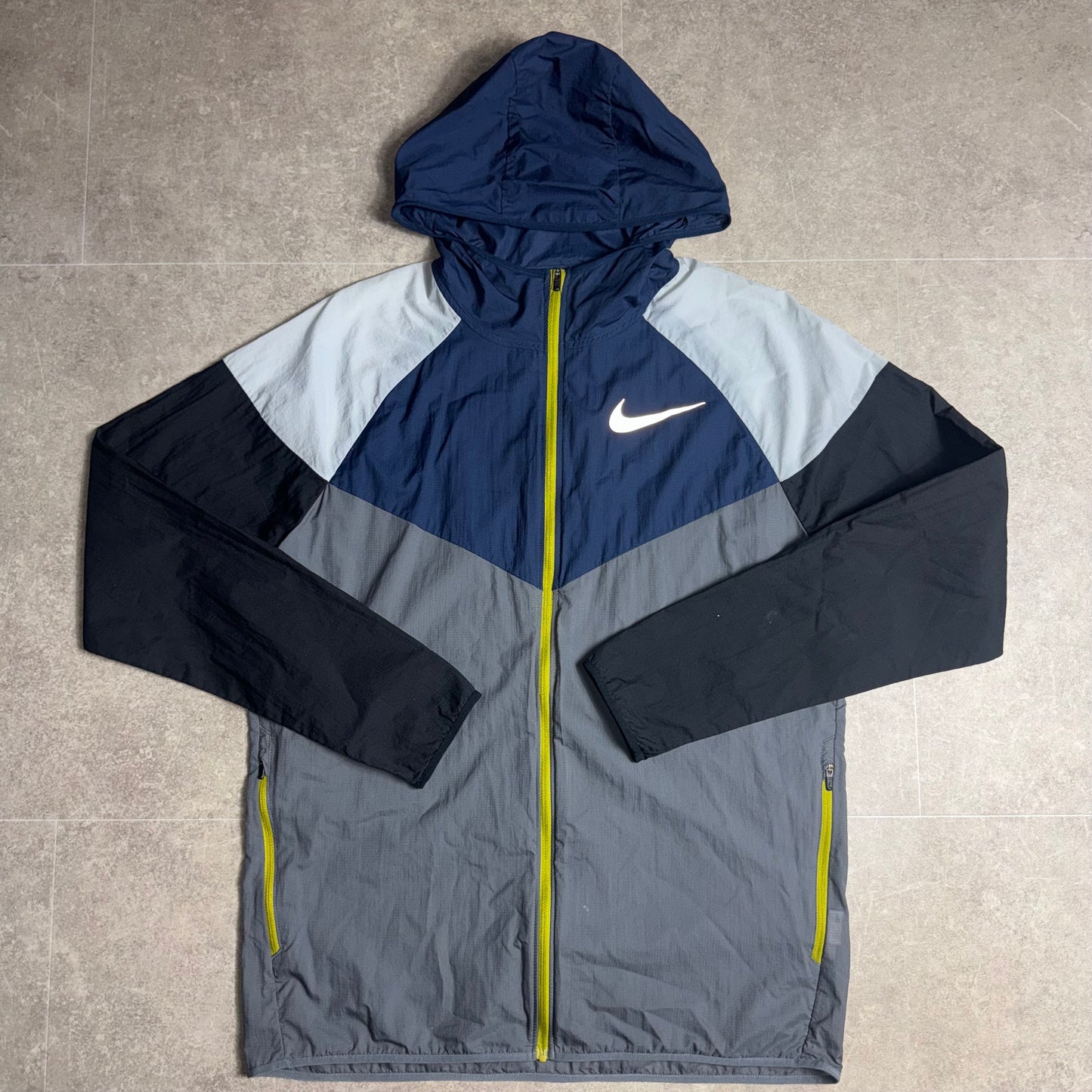 Nike Repel Grey/Navy/Black Windbreaker