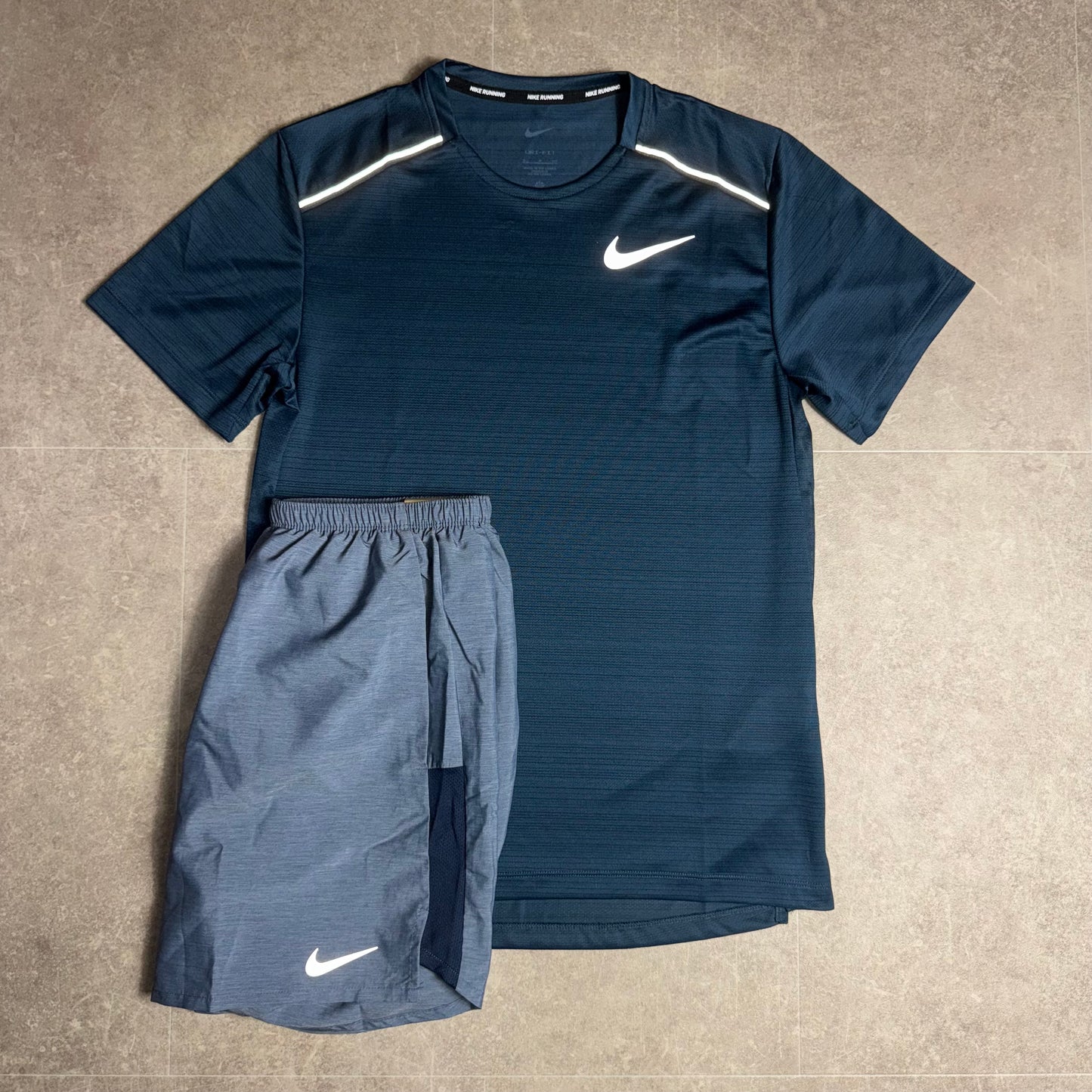 Nike Miler Navy Obsidian Set