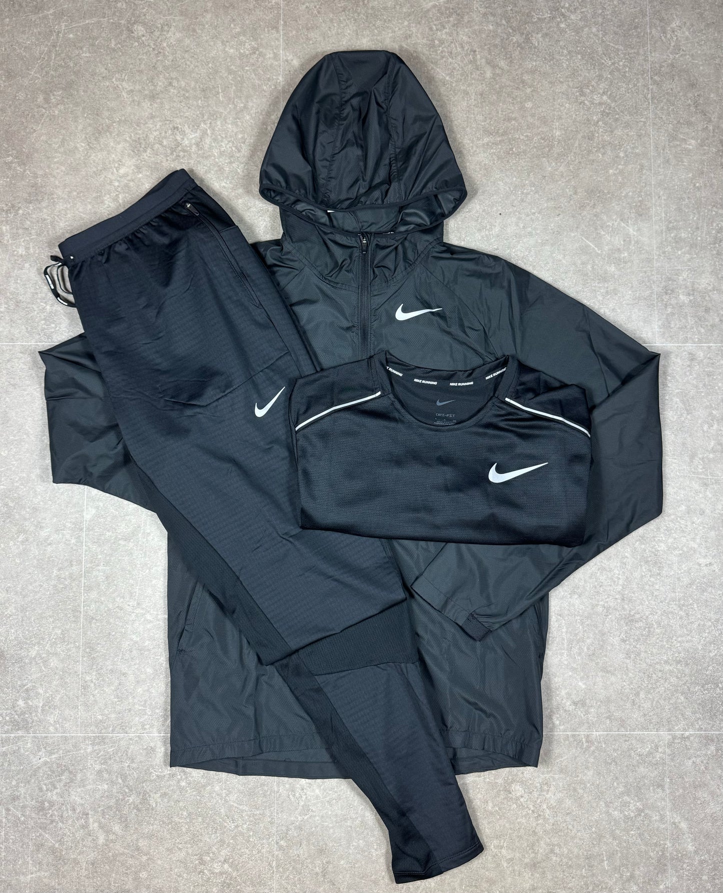 Nike Black Essentials 3 Piece Tracksuit