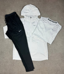 Nike 3 Piece Tracksuit Black/White