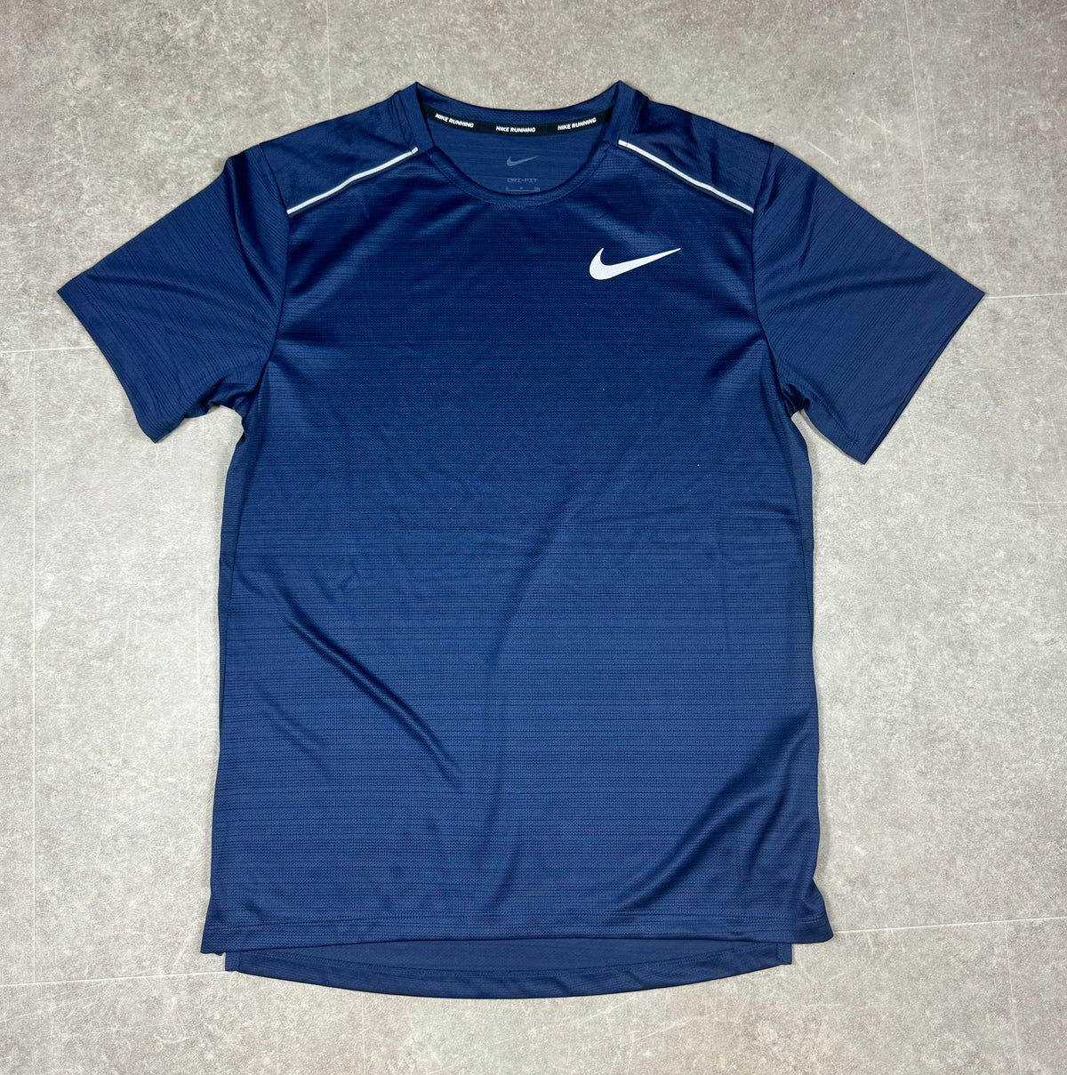 Navy Nike Miler Tee