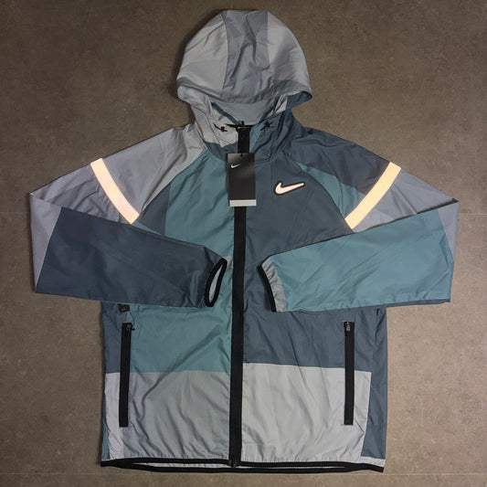 Nike Blue Patchwork Jacket