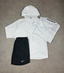 Nike White Repel Black Challenger Set