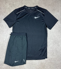 Black Nike Miler Flex Set