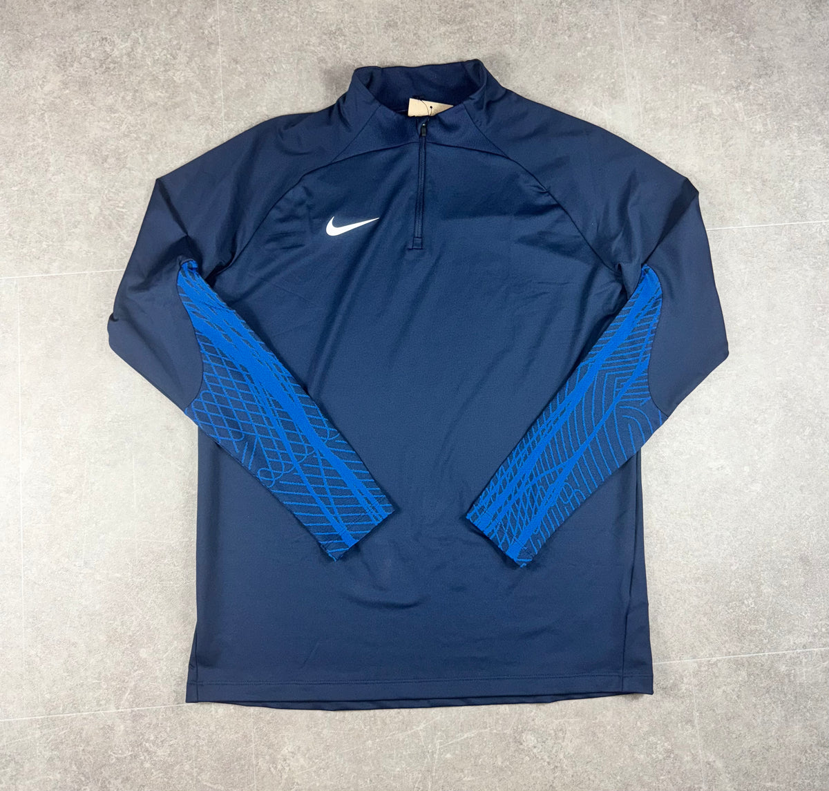 Nike Navy Design Halfzip