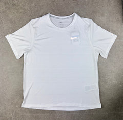 White Nike Miler 2.0 Tee