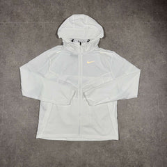 Nike White Running Repel Jacket