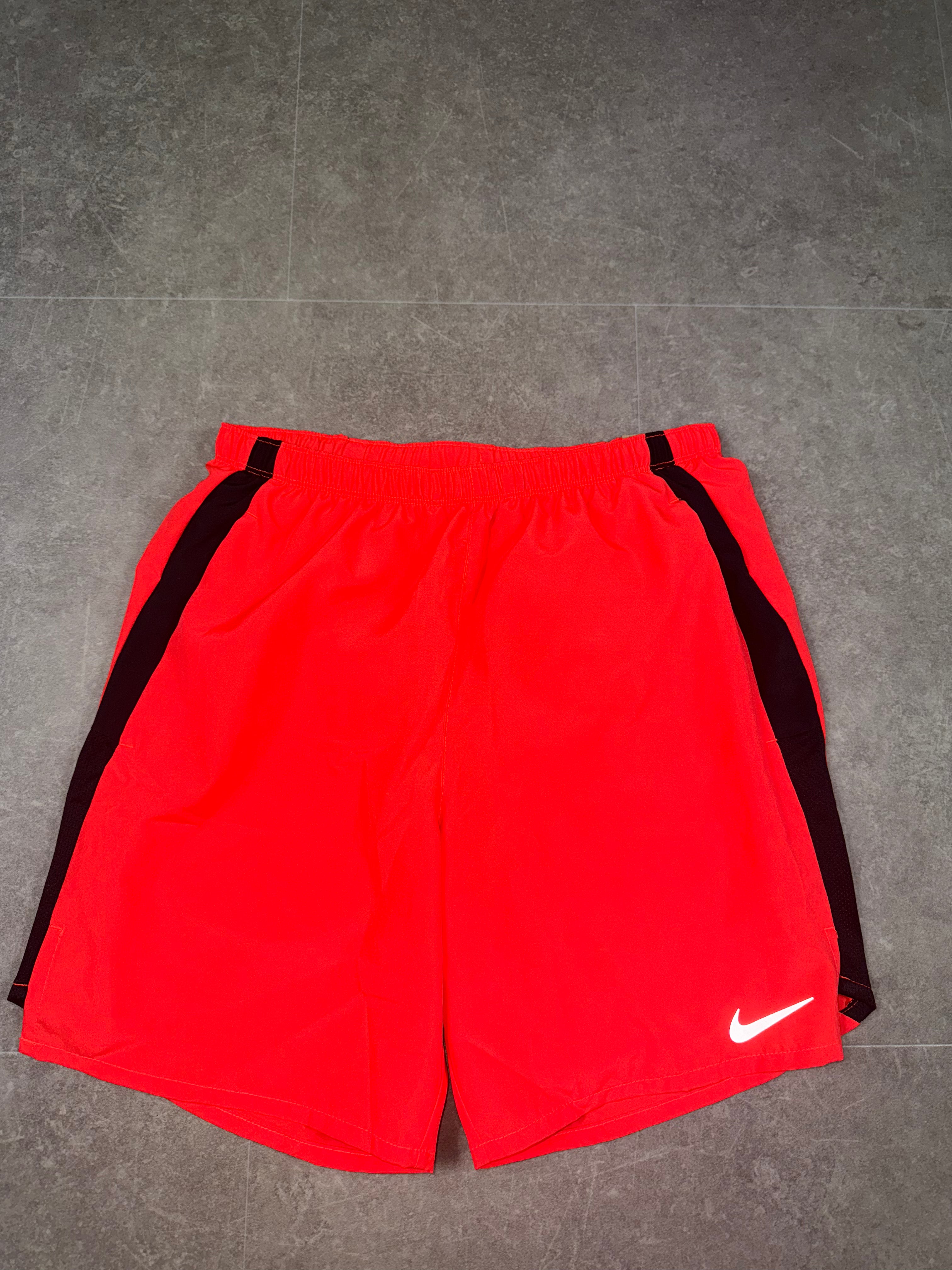 Crimson Nike Challenger Shorts